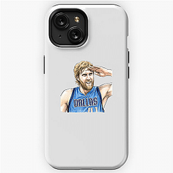 Dirk Nowitzki Statue Bronze legacy Dirk Nowitzki iPhone Cases