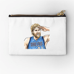 Dirk Nowitzki Statue Bronze legacy Dirk Nowitzki Zipper Pouches
