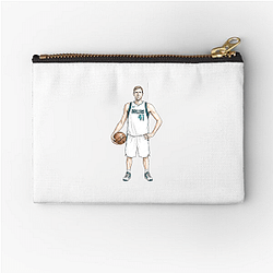 Dirk Nowitzki Fadeaway Unstoppable shot Dirk Nowitzki Zipper Pouches