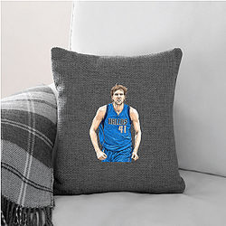 Dirk Nowitzki MVP Elite status Dirk Nowitzki Pillows Cover