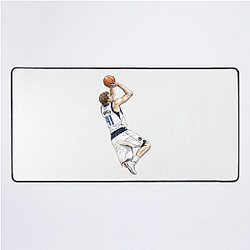 Dirk Nowitzki Humility Class act Dirk Nowitzki Mouse Pads