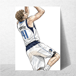 Dirk Nowitzki Humility Class act Dirk Nowitzki Posters
