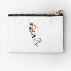 Dirk Nowitzki Humility Class act Dirk Nowitzki Zipper Pouches