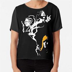 Disco Elysium Noir Chiffon Top