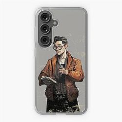 Kitsuragi Disco Elysium Poster, Kim Kittsuragi, disco Elysium fan art, disco Elysium shirt Samsung Galaxy Soft Case