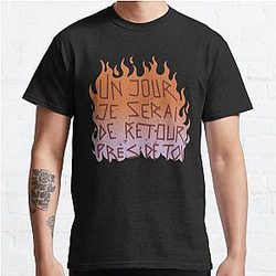 Disco Elysium Un jour je serai... inscription Classic T-Shirt