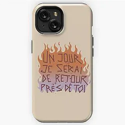 Disco Elysium "Un jour je serai..." inscription iPhone Tough Case