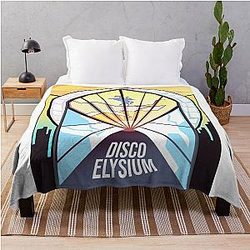 disco elysium - martinaise Throw Blanket