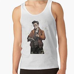 Kitsuragi Disco Elysium Poster, Kim Kittsuragi, disco Elysium fan art, disco Elysium shirt Tank Top