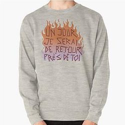 Disco Elysium "Un jour je serai..." inscription Pullover Sweatshirt