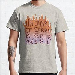 Disco Elysium "Un jour je serai..." inscription Classic T-Shirt