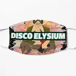 Disco Elysium  Disco Elysium Watercolor Art Flat Mask