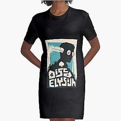 Disco Elysium  Disco Elysium Poste Graphic T-Shirt Dress