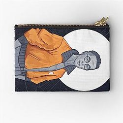 Kim Kitsuragi Disco Elysium Zipper Pouch