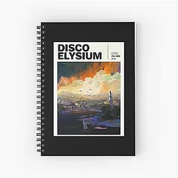 Disco Elysium Disco Elysium Disco Elysium Disco Elysium  Spiral Notebook