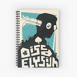 Disco Elysium  Disco Elysium Poste Spiral Notebook