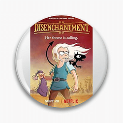 Groening Humor Disenchantment Pins