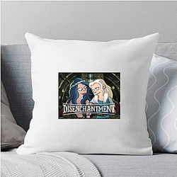 Medieval Satire Disenchantment Pillows Cover