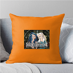 Medieval Satire Disenchantment Pillows Cover