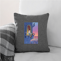 Animated Mischief Disenchantment Pillows Cover