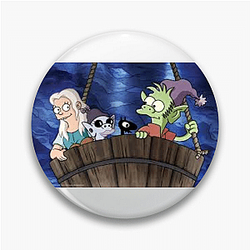 Rebellious Princess Disenchantment Pins