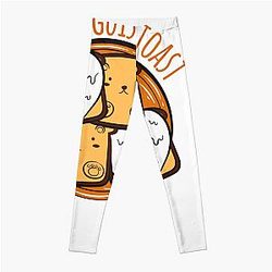 Disguised Toast Egg Breakfast Legging Premium Merch Store