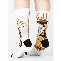 Disguised Toast Egg Breakfast Sock Premium Merch Store