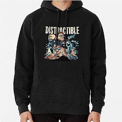 Distractible Podcast merch Pullover Hoodie