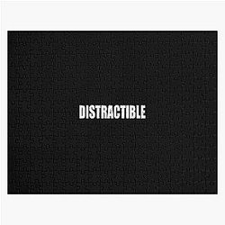 Distractible Podcast HD Logo (Ver. 2) Jigsaw Puzzle