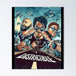 Distractible Merch Distractible Poster