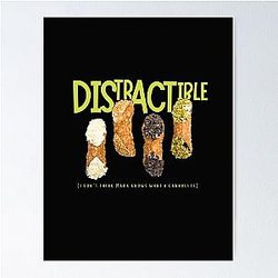 Distractible Podcast - Cannoli Bit Poster