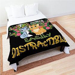 Easily Distractible Comforter