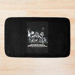Distractible Merch Monochrome Bath Mat