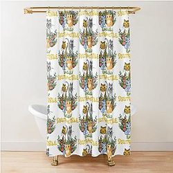 Easily Distractible Shower Curtain