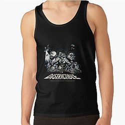 Distractible Merch Monochrome Tank Top