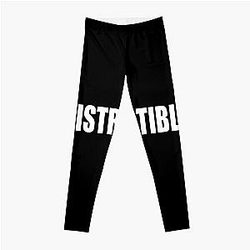 Distractible Podcast HD Logo (Ver. 2) Leggings
