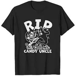 Distractible T-Shirts - R.I.P Candy Uncle Cartoon