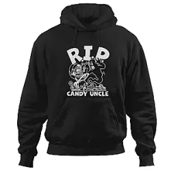 Distractible Hoodies - R.I.P Candy Uncle Cartoon