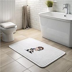 istractible – Comfort in Every Tangent Distractible Bath Mats