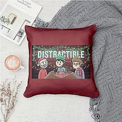 Distractible – Christmas Chats Cozy Nights Distractible Pillows