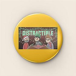 Distractible – Christmas Chats Cozy Nights Distractible Pins