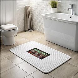 Distractible – Christmas Chats Cozy Nights Distractible Bath Mats