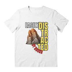 Comedy Podcast Fan Graphic NTAN0204 Distractible T-Shirts