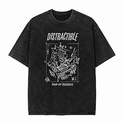 Ship of Theseus PTTT1308 Washed  Distractible T-Shirts