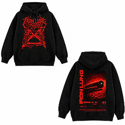 Iron Lung Blood Ocean Submarine LA0910 Distractible Hoodies