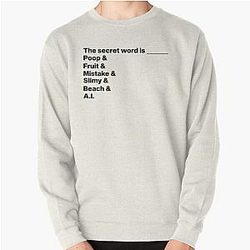 Distractible Merch Secret Word Pullover Sweatshirt