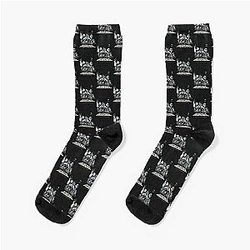 Distractible Merch Monochrome Socks