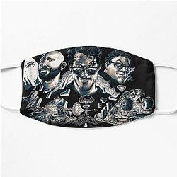Distractible Merch Monochrome Distractible Flat Mask