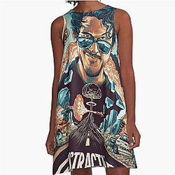 Distractible Merch Classic Distractible A-Line Dress