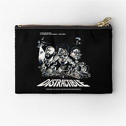 Distractible Merch  Zipper Pouch